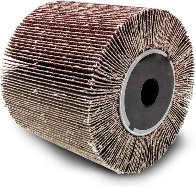 Celloplast - Scheppach Drahtbürste Schleifwalze für Renovierungsschleifer MRS1300, Ausführung: Schleiflamellenbürste