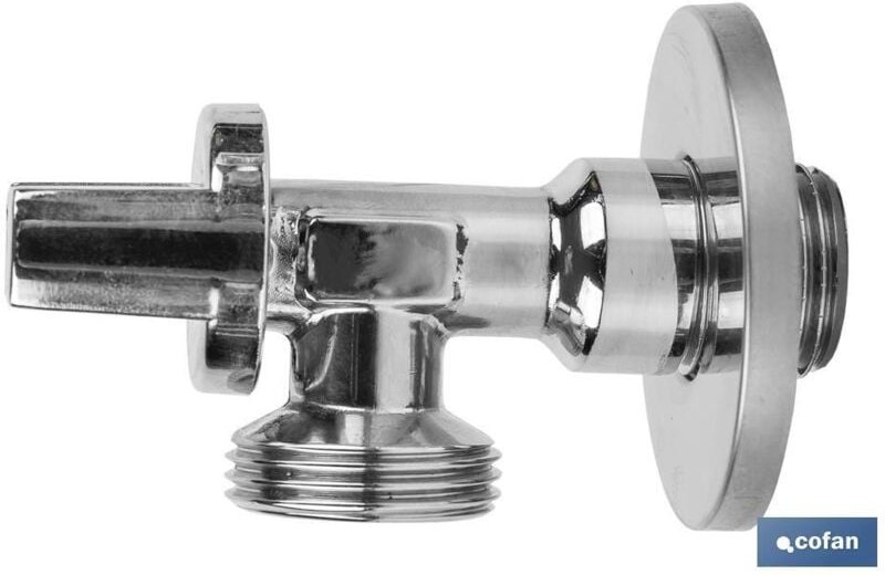 Eckventil 1/2 x 3/4 Vertikale Waschmaschine