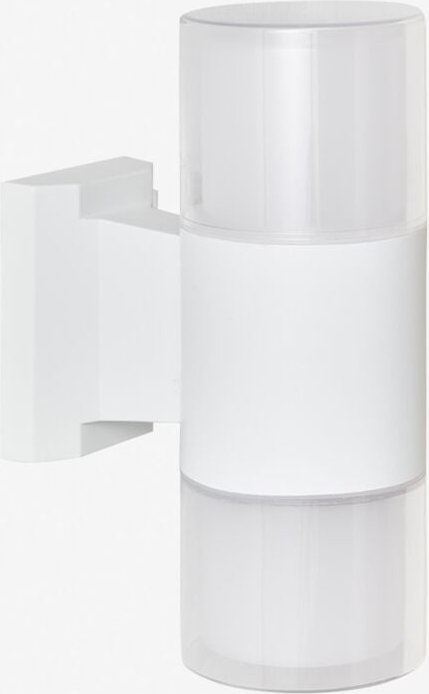 Sklum - LED-Außenwandleuchte aus Aluminium mit 2 Fialon-Lichtpunkten Weiss