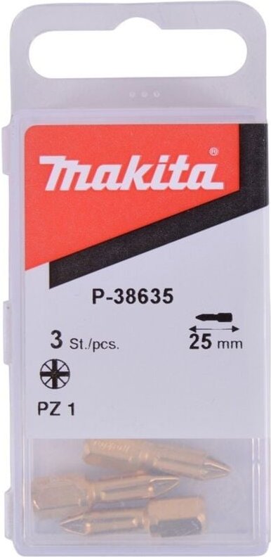Makita 3x PZ Diamant Bit PZ1 25mm - P-38635