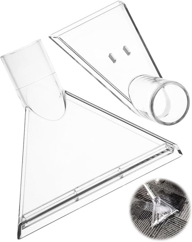 2-teilige Staubsaugerdüse, Staubsaugerzubehör, Polsterdüse für Spritz-/Extraktionssauger, wiederverwendbare Wassersauger...