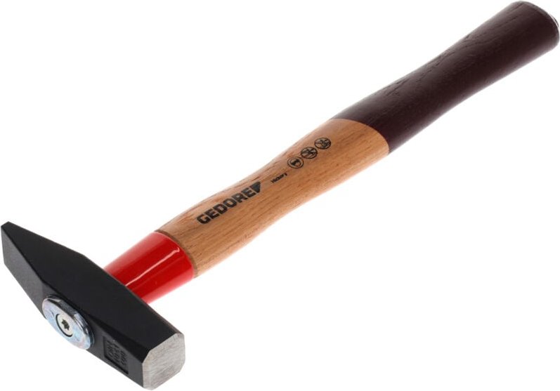 Schlosserhammer ROTBAND-PLUS mit Hickorystiel, 400 g