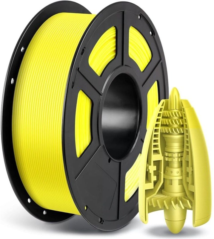 PETG-Filament 1,75 mm, Maßgenauigkeit +/- 0,02 mm, 3D-Druckfilament für 3D-Drucker, Vakuumverpackung, ordentliche Spule,...