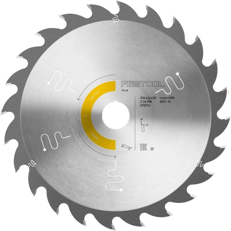 Panther-Sägeblatt 254x2,4x30 PW24 – 575974 - Festool