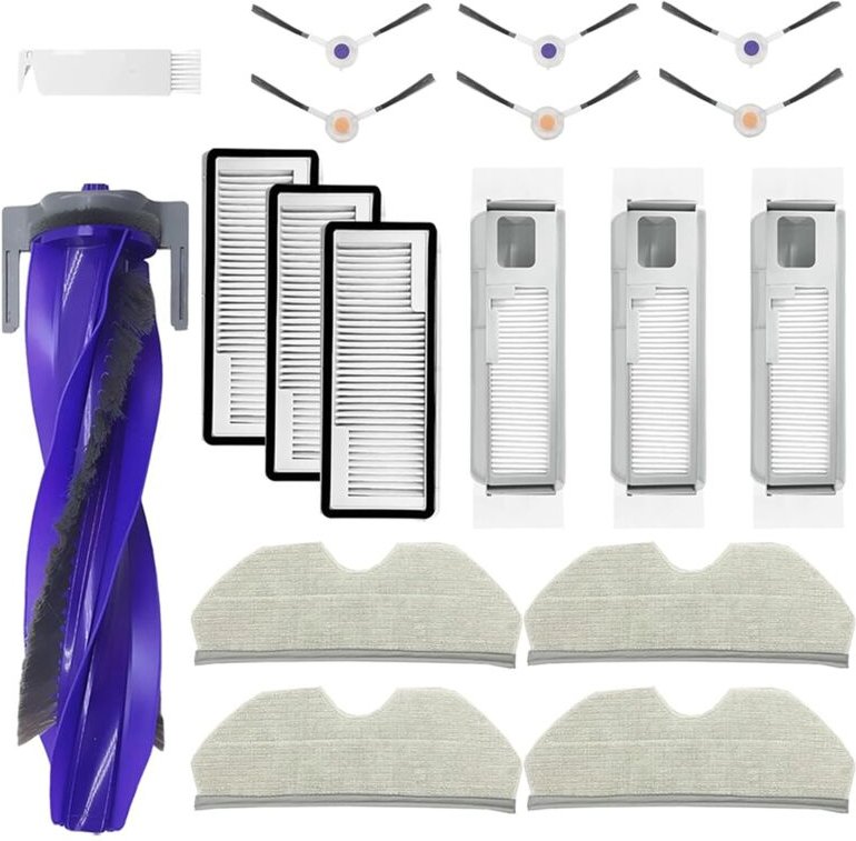 Für Freo x Plus Roboter-Staubsauger, Hauptseitenbürste