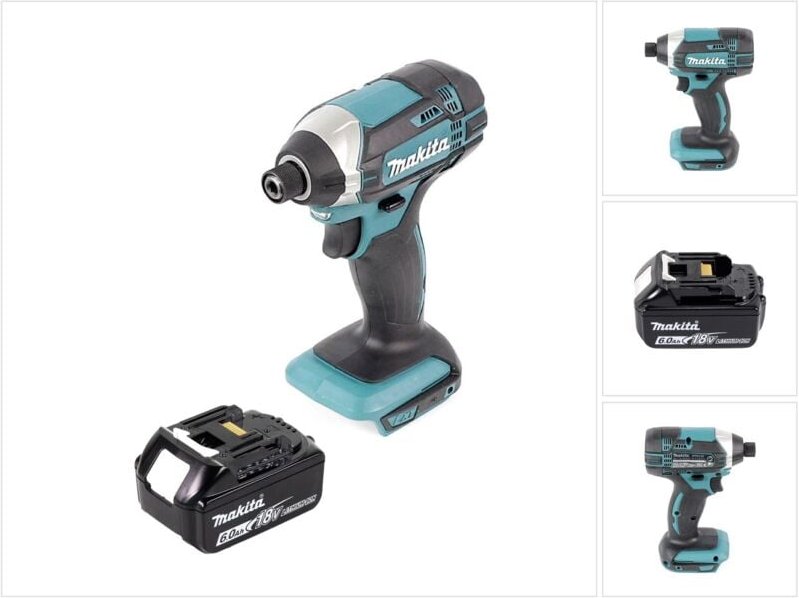 Dtd 152 G1 Akku Schlagschrauber 18 v 165 Nm + 1x Akku 6,0 Ah - ohne Ladegerät - Makita