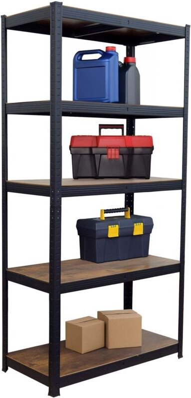 Schwerlastregal, 5 Regalböden, Tragkraft 875 kg