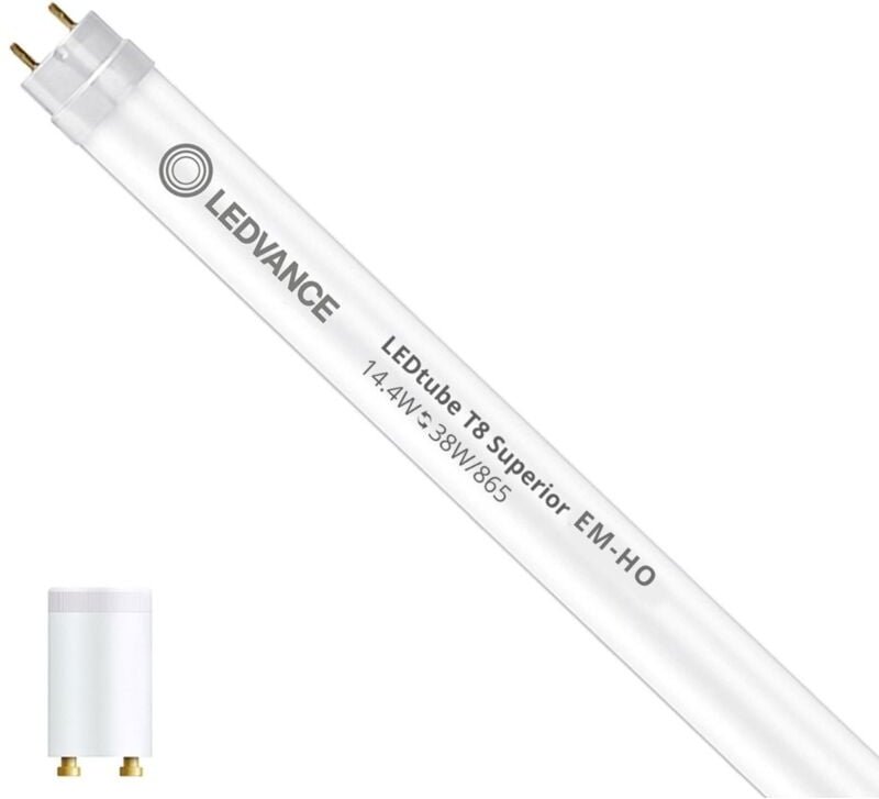 Thumbnail - Ledvance - LED-Röhre eek: c (a - g) G13 Röhrenform T8 11.4 w = 38 w Kaltweiß (ø x h) 26.7 mm x 26.7 m