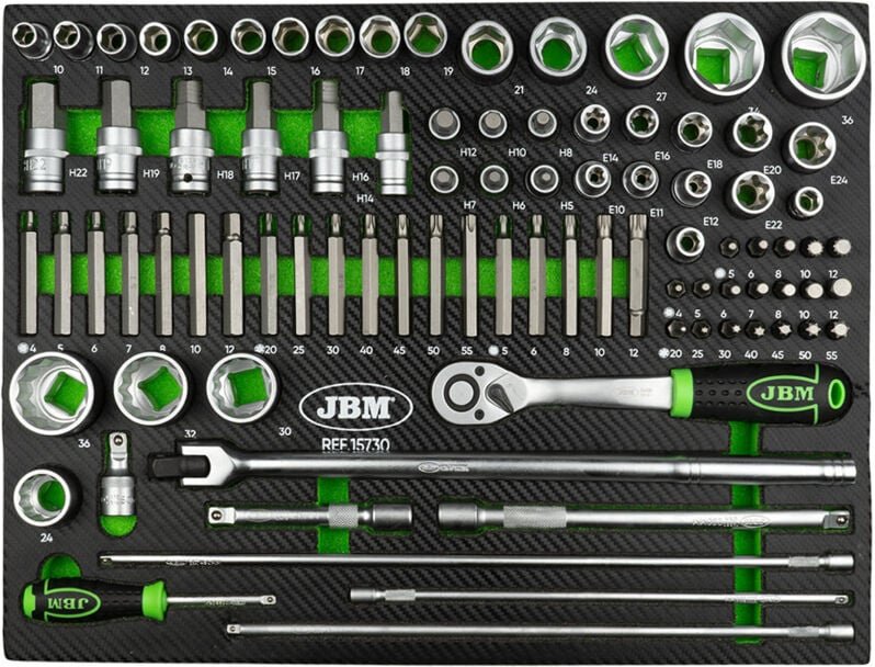 JBM15730 1/2" Sechskantbecher-EVA-Modul