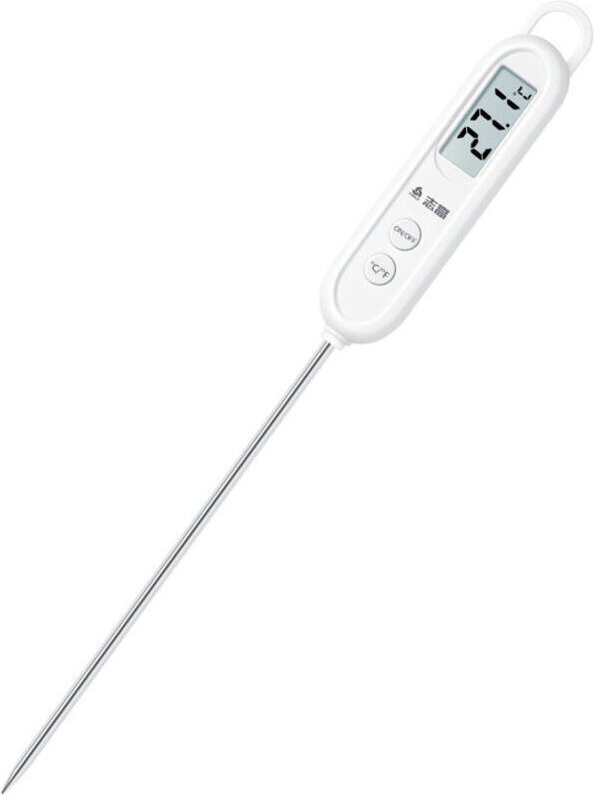 Küchenthermometer, Fleischthermometer, Digitalthermometer mit langer Sonde, Lebensmittelthermometer, Kochthermometer mit...