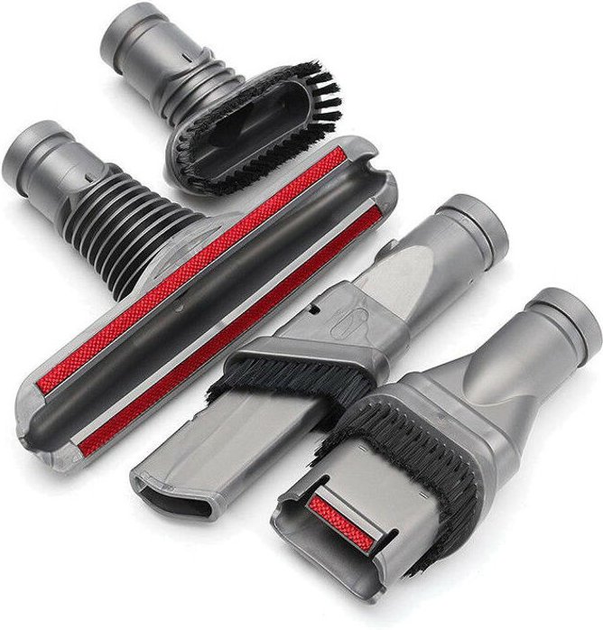 Bürsten-Set 4-teilig für Dyson DC45 04150-01 DC45 09477-01 DC45 09478-01 DC45 23983-01 DC45 24715-01 DC45 64467-01 DC45 ...