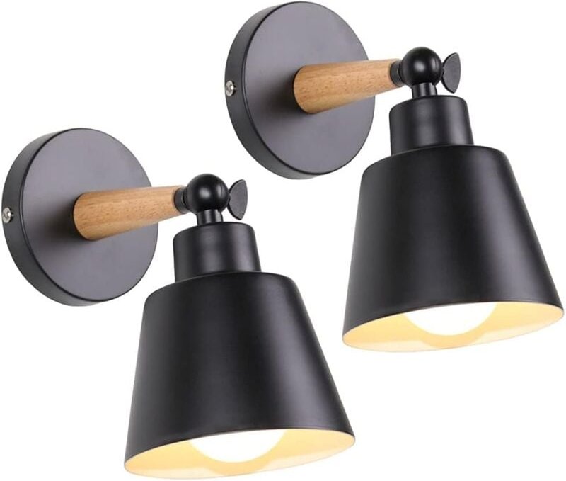 Thumbnail - Retro-Industrie-Wandleuchte, moderne Innenwandleuchte, E27-Metallkäfig-Deckenleuchte, Macaron-Design für Schlafzimmer, K...