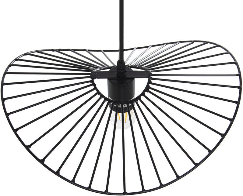 Black Metal Decke 1x27 max 60 W, nicht enthalten 37x32x10 cm, schwarzes Kabel 75 cmpour alle Stile, um dem Haus eine Not...