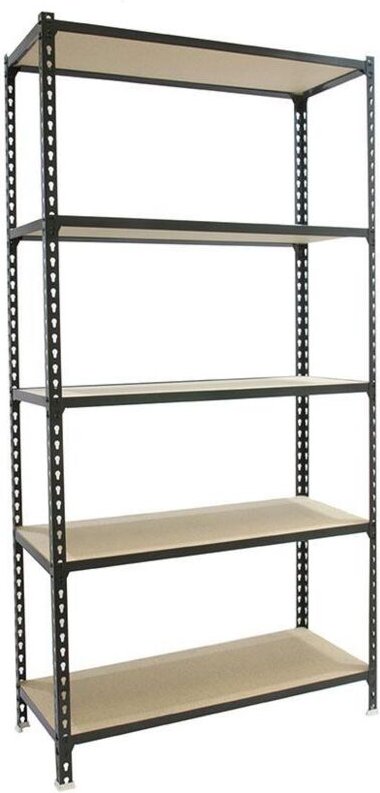 Simonrack Leichte Regal ohne Schrauben Anthrazit Holz