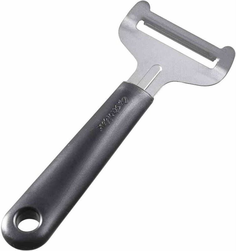 Weichkäsehobel schwarz 17,5 cm aus Edelstahl