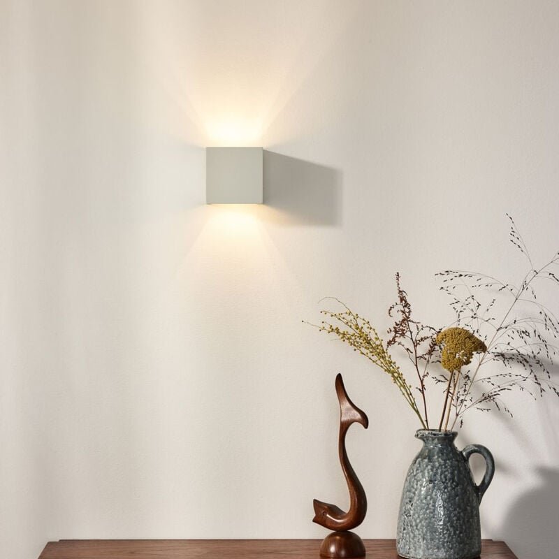 Xio - Wandleuchte - led Dim. - G9 - 1x4W 2700K - Einstellbarer Abstrahlwinkel - Weiß - Lucide