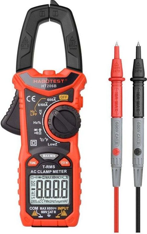 Ahlsen - Stück professionelles AC/DC-Digital-Stromzangen-Multimeter,