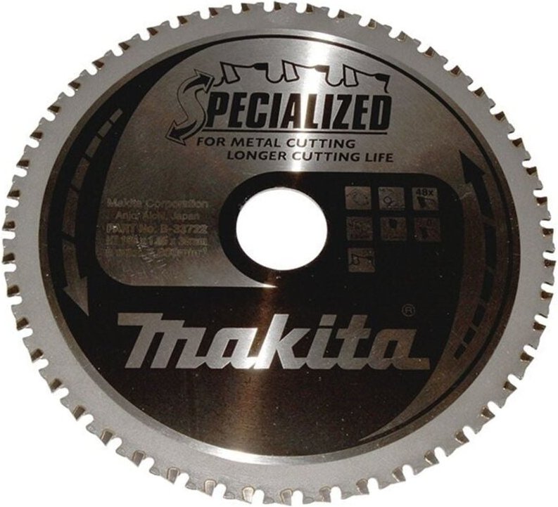 Specialized Sägeblatt 185x30x48Z, 125 mm - Makita