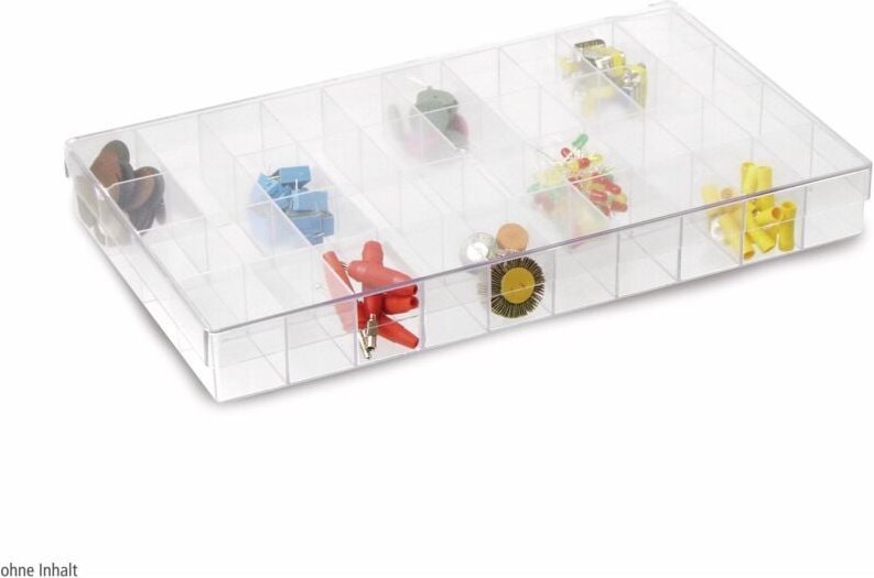 HÜFNER Sortimentskasten H4-40, 40 Fächer