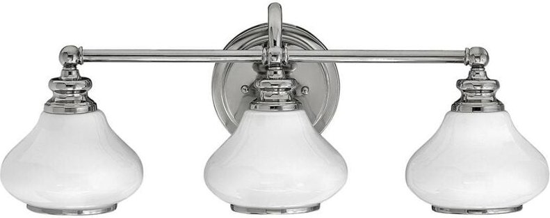 Ainsley - 3 Licht Innenwandleuchte Chrom poliert IP44, G9 - Elstead