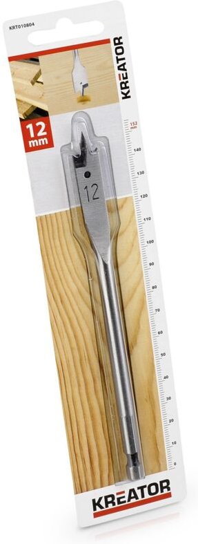 Flachholzbohrer Länge 152 mm Durchmesser 12 mm