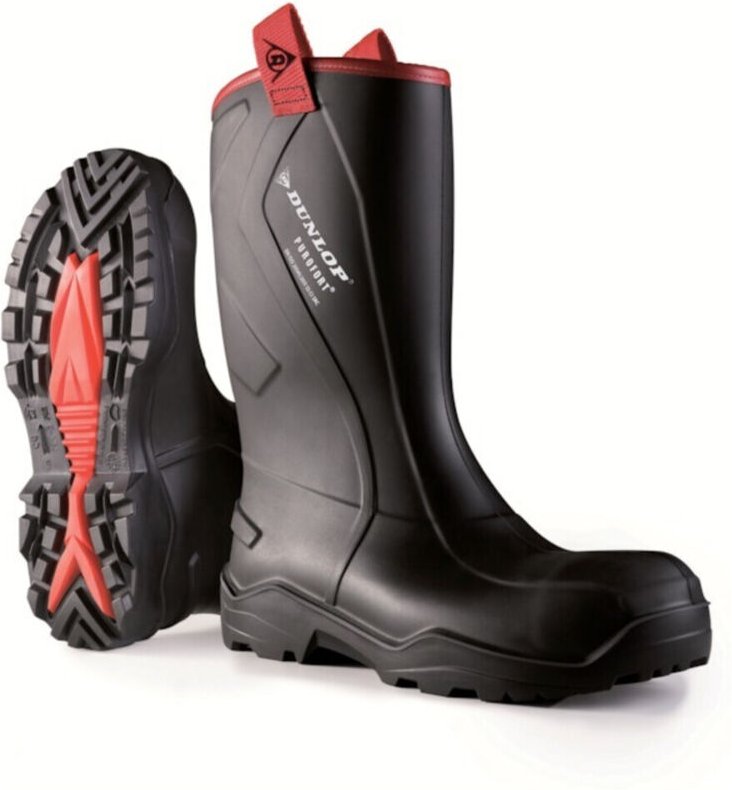 Gummist. Purofort+Rugged - Dunlop