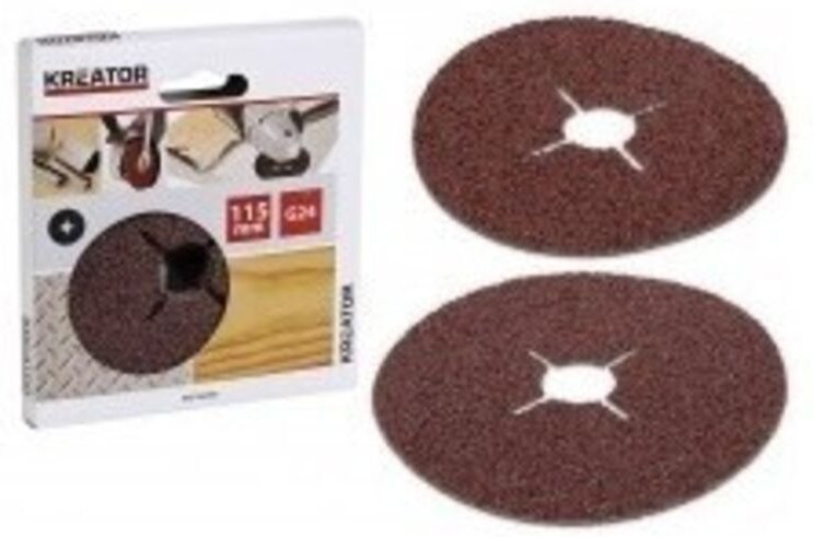 Kreator - Schleifscheiben für Winkelschleifer 125 mm im Set zu 5 Korn 60