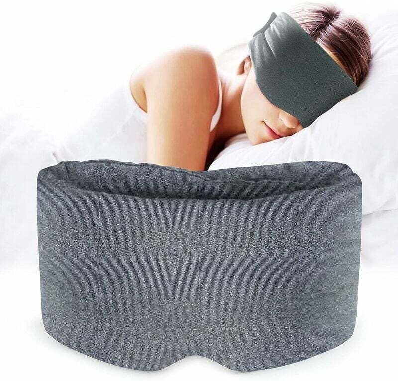 Schlafmaske – Ultraweiche und bequeme Nachtmaske, Schlafaugenmaske für Zuhause, Schlaf, Reisen (717,8 cm) - Gabrielle