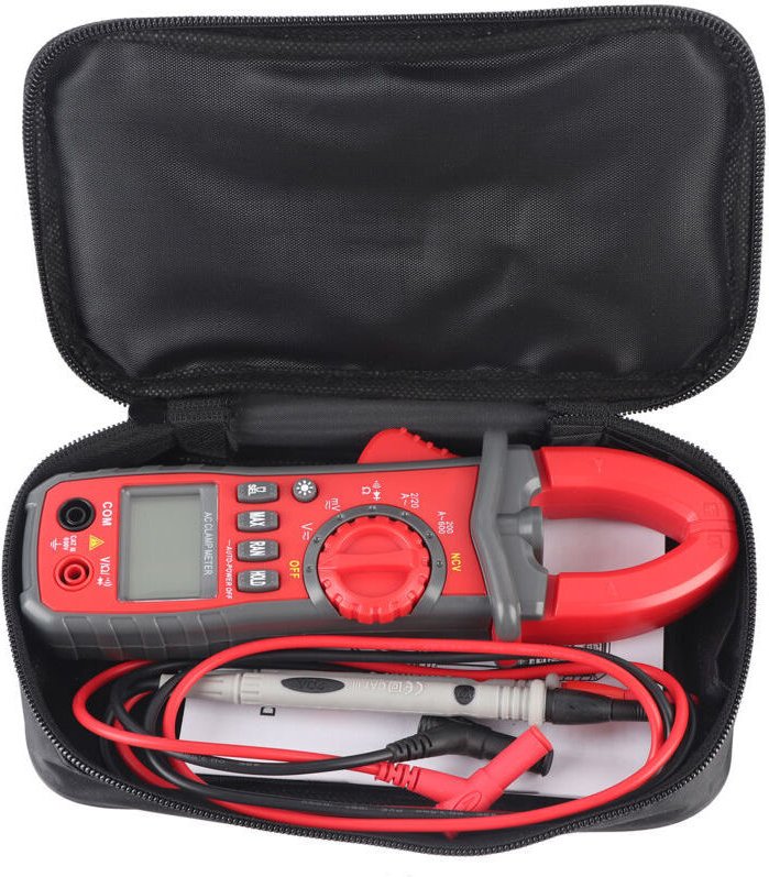 Tragbares AC/DC-automatisches digitales Multimeter mit Stromzangenmessung und Effektivwertmessung