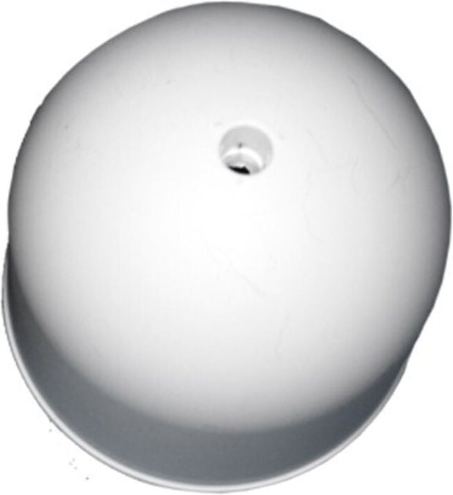 EDM - Weißer Deckenbaldachin Ø7,5cm