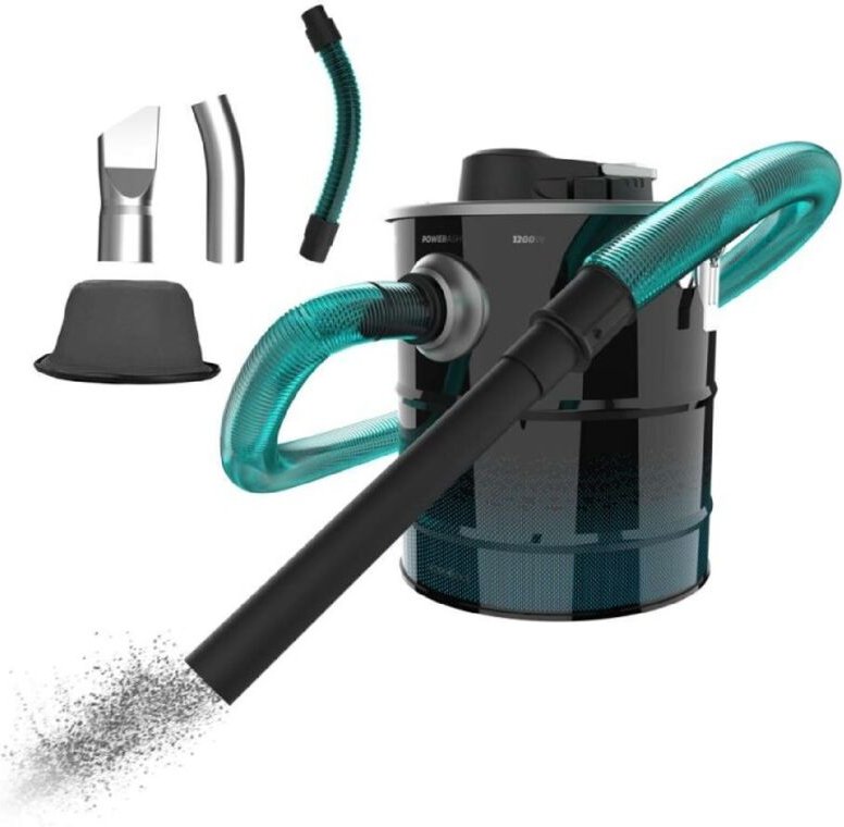 Staubsauger de Ash de 20L Conga Ash 4000 Home. 1200W de Leistung, Leistung de Saugkraft 18kPa, Metallbeschichtetes Rohr,...