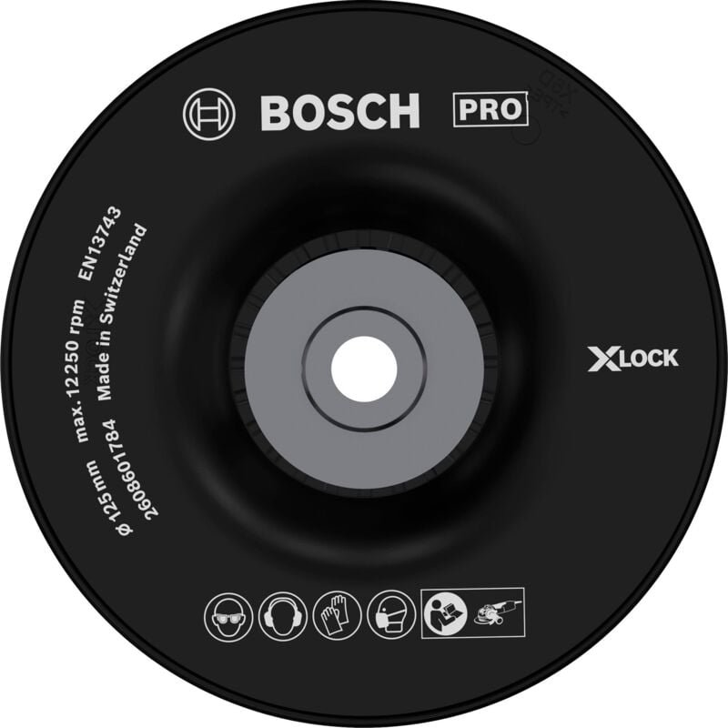 Bosch PRO Stützteller hart, 125 mm, M14