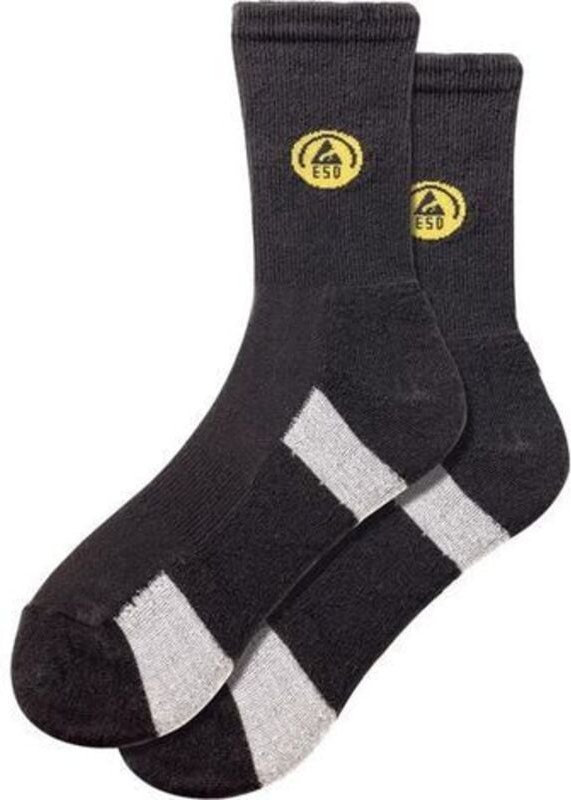 Funktionssocke, esd, Gr. 45-47,schw./grau Fortis