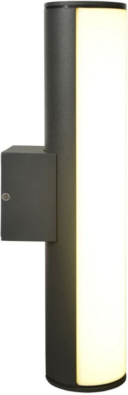 Naeve FLAIR Moderne LED-Außenwandleuchte Grau IP54