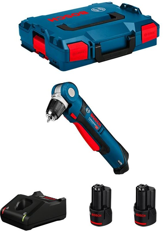 Bohrmaschine Schrauber Bosch gwb 12V-10 (2 x 3,0 Ah + GAL12V-40 + L-Boxx 102)