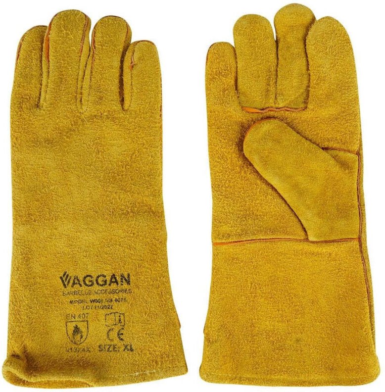 Lederhandschuh für den Grill 35 cm Vaggan