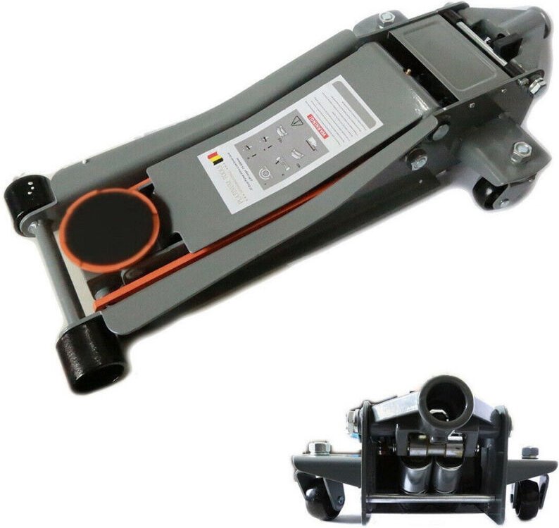 Trade Shop Traesio - Trade Shop - 3-TONNEN-WAGENHEBER hydraulisch abgesenkt mit fusspedal -