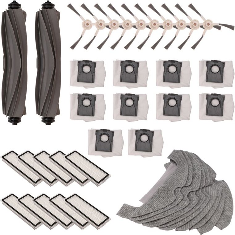 Für D10 Plus Gen 2 RLD32GD Ersatzteile Zubehör Hauptseitenbürste Hepa-Filter Mopptuch Staubbeutel