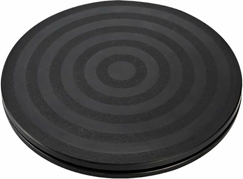 1 Pièce Plateau Tournant Solide Plateau Tournant à 360° avec Roulement Base de Plaque Tournante Plateau Tournant TV Plat...