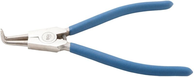 Sprengringzange abgewinkelt für Außensprengringe 250 mm