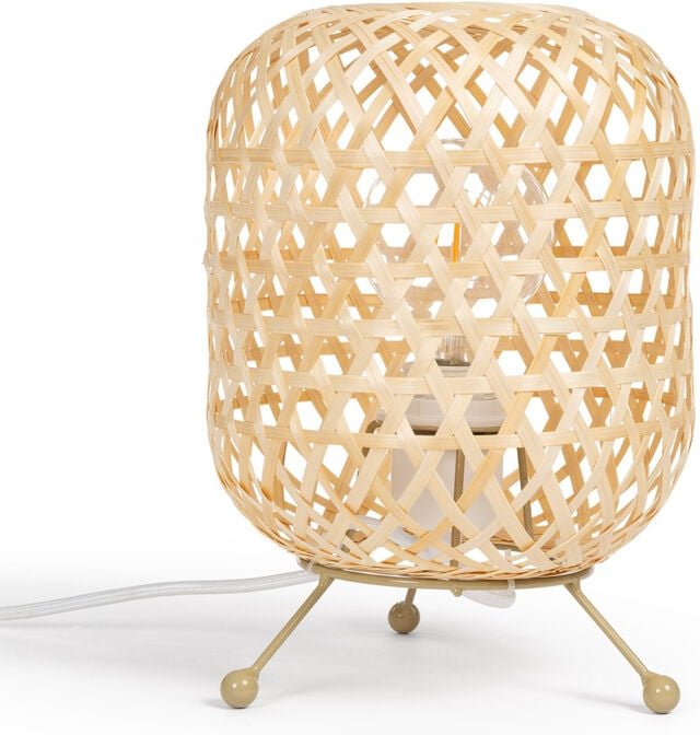 Efectoled - Tischlampe Bambus Chia Natürlich