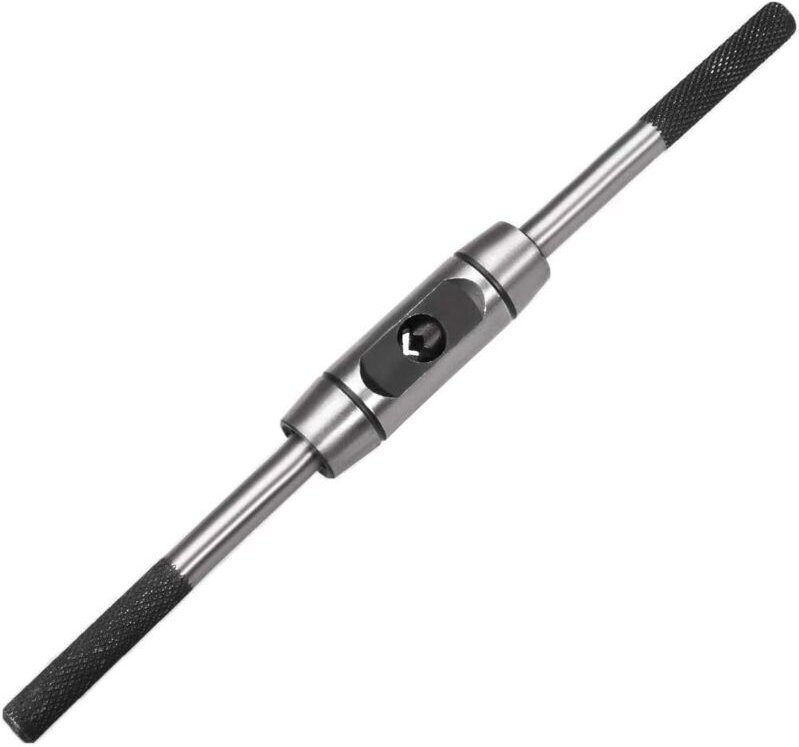 Verstellbarer Gewindebohrer-Schlüsselgriff, geeignet für metrische Gewindebohrer M6-M14, Gewindebohrerhalter, manuelles ...