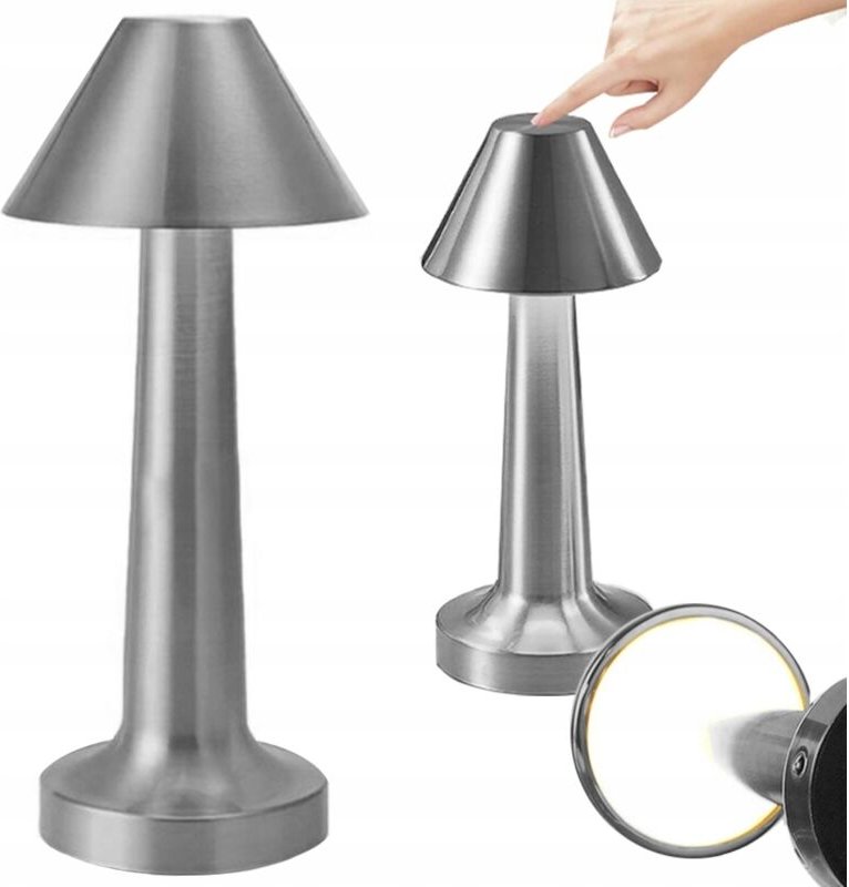 Metalllampe A12 silber (20) / 30 Stück B