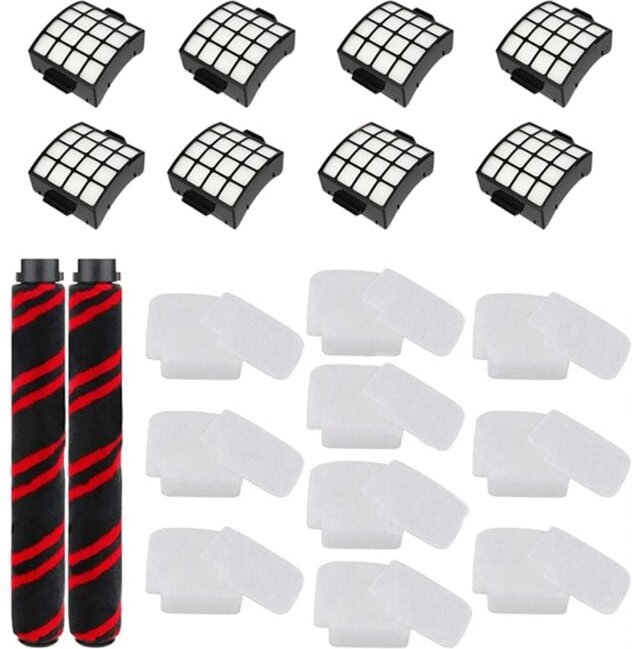 Für Stratos AZ3000 / AZ3000C AZ3000W AZ3002 Staubsauger Weiche Bürstenrolle Schaumfilzfilter Ersatzteile