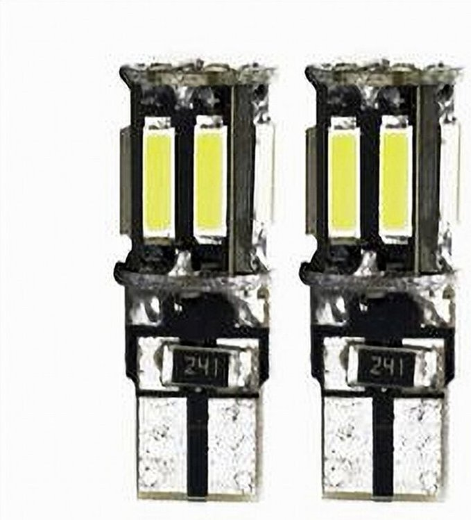 Maxtech - Trade Shop T-107020 12V / 10LED canbus 6000K ultra helle positionslampen -