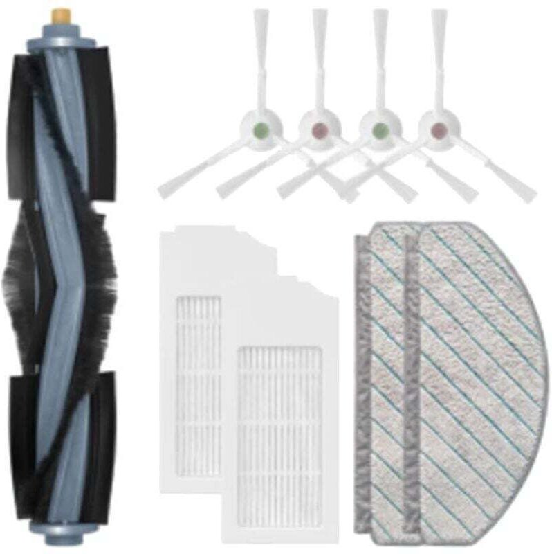 Ersatzteile für den ECOVACS DEEBOT T10 Plus Saugroboter: Ersatzteile, Zubehör, Hauptbürste, Seitenbürste, HEPA-Filter