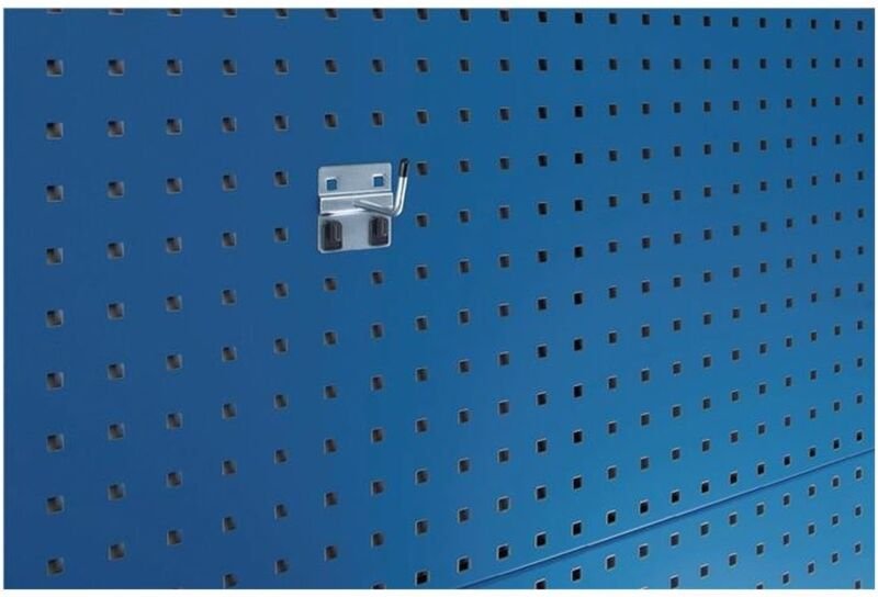 Schräghaken T75xØ6mm verzinkt passend für Lochplatten