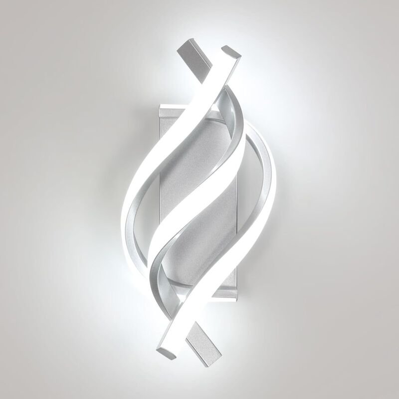 Comely - Kreative Metallwandlampe, LED-Wandleuchte, moderne Innenwandlampe, für Schlafzimmer, Zuhause, Flur, Wohnzimmer,...