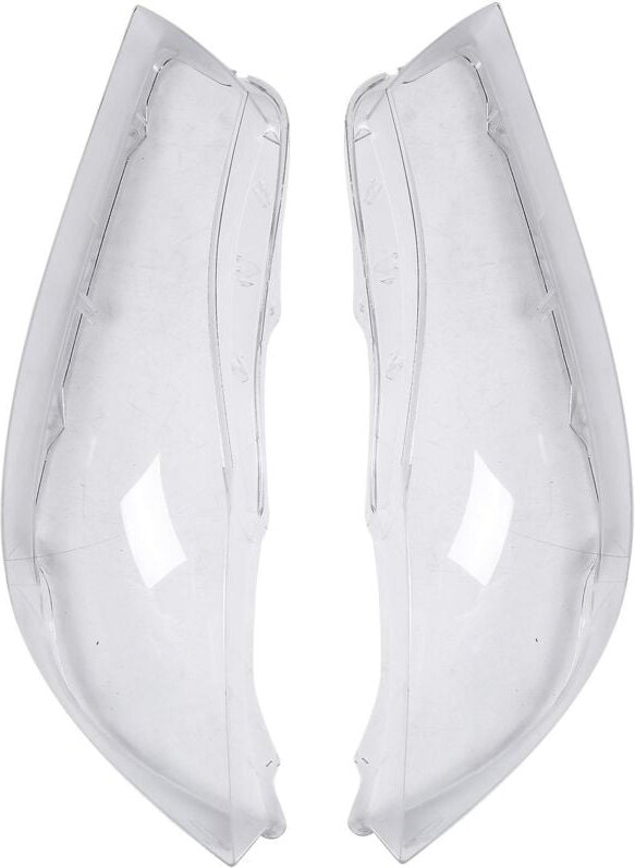 2 Stück Scheinwerferlinsen-Kunststoffabdeckung für 3 E90 Limousine/E91 2005–2012 Touring, klares Scheinwerfer-Kopflicht