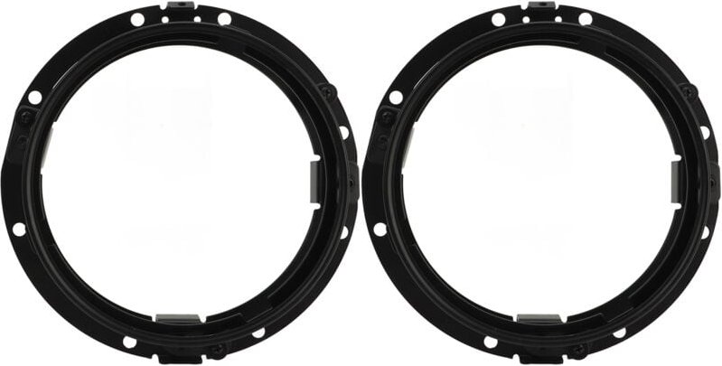 Zoternen - 2 Stück 7 Zoll runde Scheinwerferring-Montagehalterung, Blenden-Befestigungshalterung für Wrangler jk 2007–20...